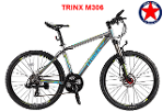 เสือภูเขา TRINX M306 เฟรมอลูมิเนียม เกียร์ 24 สปีด ดุมแบร์ริ่งสี ล้อ 26นิ้ว ล็อคโช๊ค